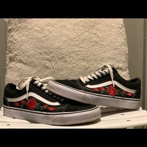 Custom Rose Vans